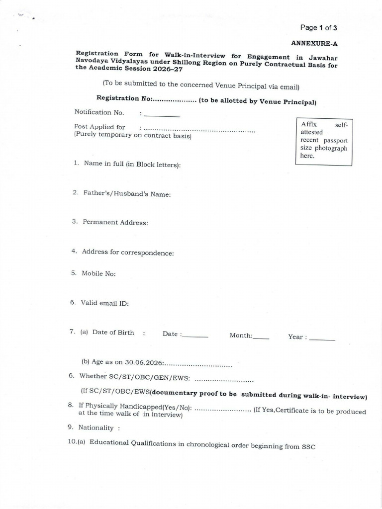 Annexures a to D | PDF
