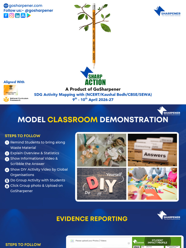 SDG Activity Mapping 9th - 10th April 2026-27 | PDF | Biodegradation ...