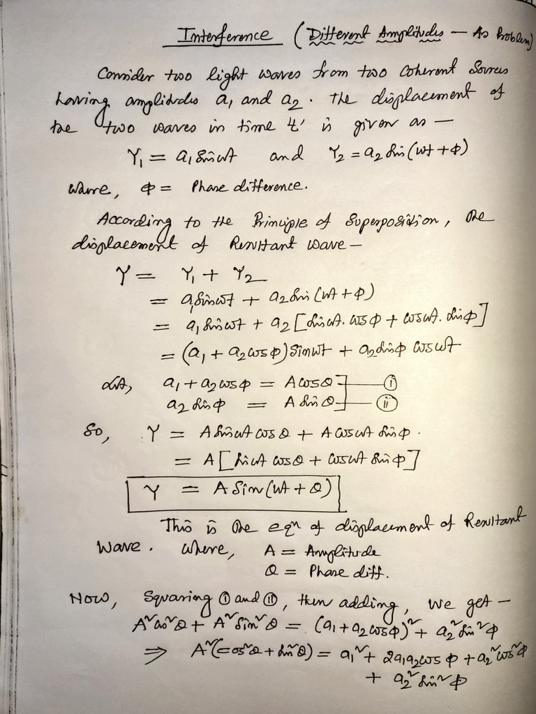 Interference (Extra) From HS Question | PDF