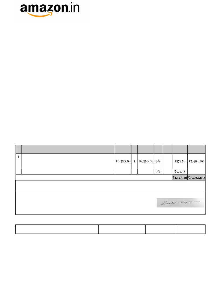 Invoice Casio Watch | PDF | Invoice | Taxes