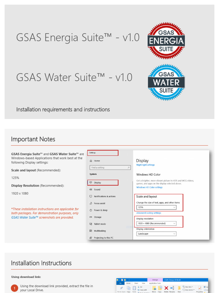 GSAS Suite Installation Instructions | PDF