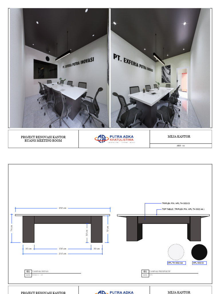 Meja Meeting Room | PDF
