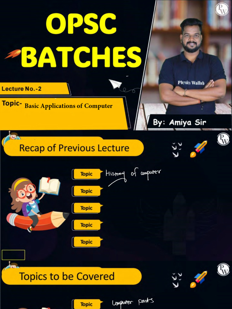 Computer 02 _ Class Notes | PDF