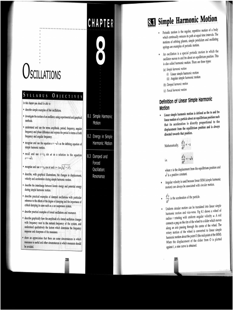 Long a Level Phy Ch8 | PDF