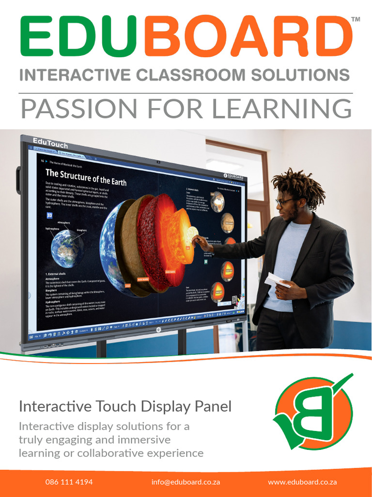 EduBoard Brochure EduTouch GC Model | PDF | Android (Operating System ...