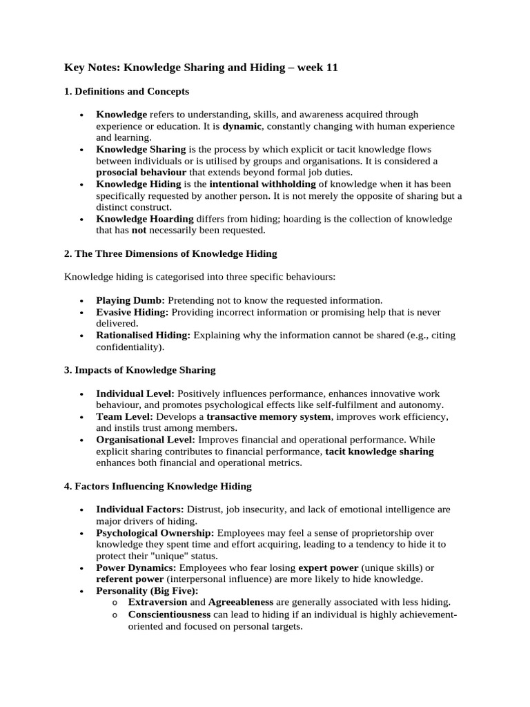 week 11 & 12 | PDF | Knowledge | Psychology