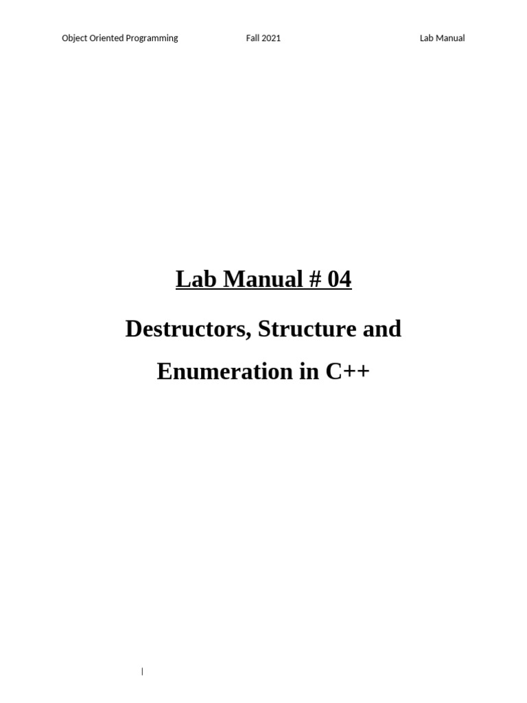 Hamid OOP (Lab 4) | PDF | C++ | Computer Science