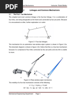 Types of Mechanisms in Engineering | PDF | Machines | Mechanical ...