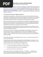 DBT Nightmare Protocol Guide | PDF | Nightmare | Dialectical Behavior ...