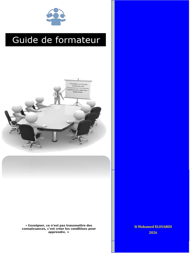 Guide de Formateur | PDF | Pédagogie | Apprentissage
