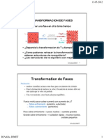 Transformaciones de Fase