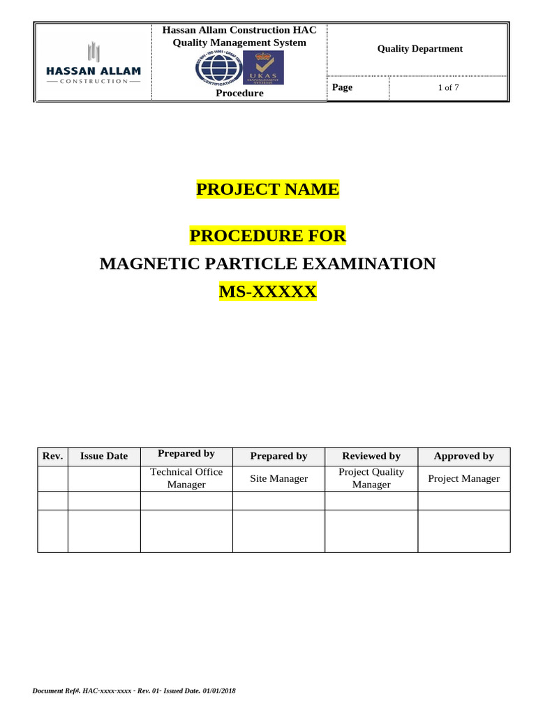 189 11-23-2022 4 Magnetic Particle Examination | PDF | Nondestructive ...