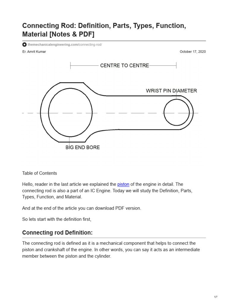 Themechanicalengineering.com-Connecting Rod_ Definition, Parts, Types ...