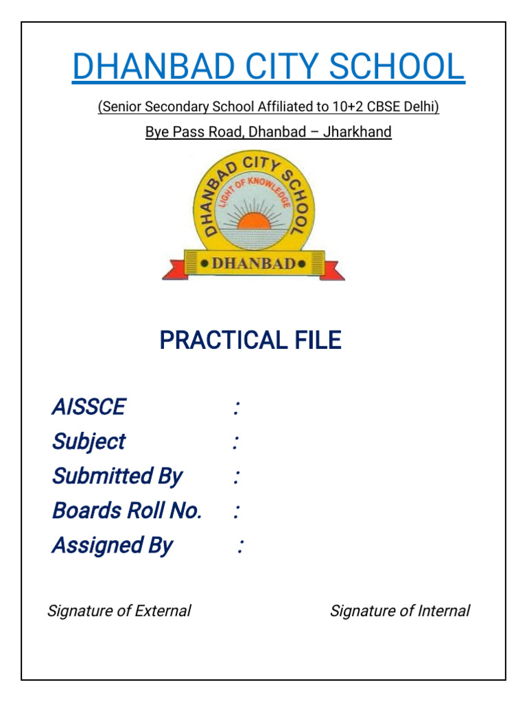 Practical File | PDF