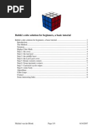 Download How to solve a rubiks cube for lazy people by Michiel van der Blonk SN103105 doc pdf