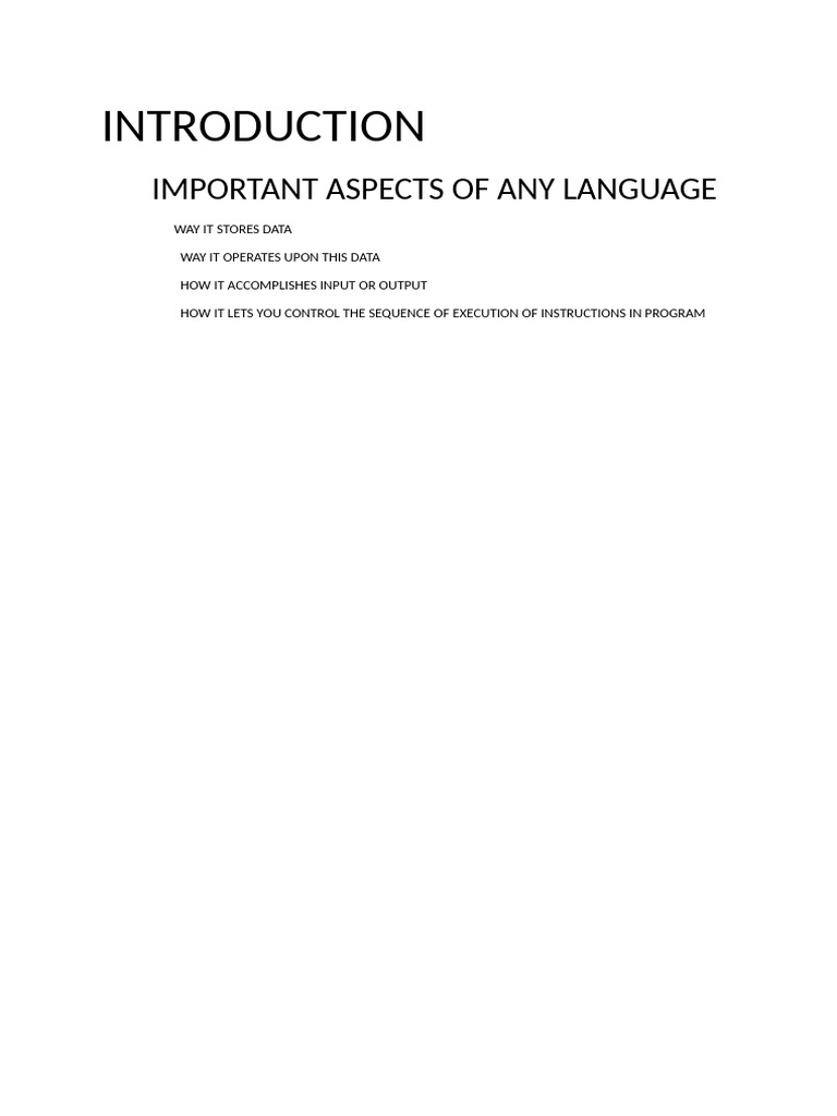 Introduction | PDF