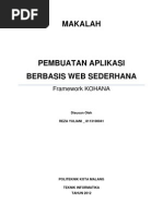 Download Makalah Framework Kohana by Rezza Oio SN103105504 doc pdf