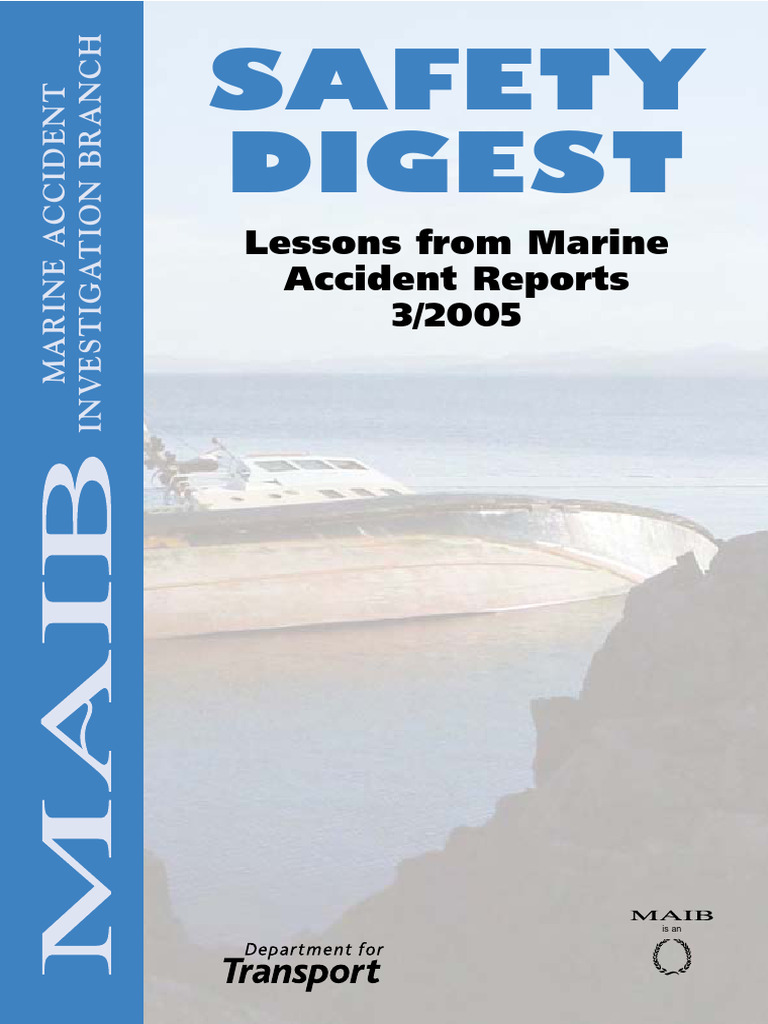 2005-SD3-MAIBSafetyDigest | PDF | Ships | Shipping