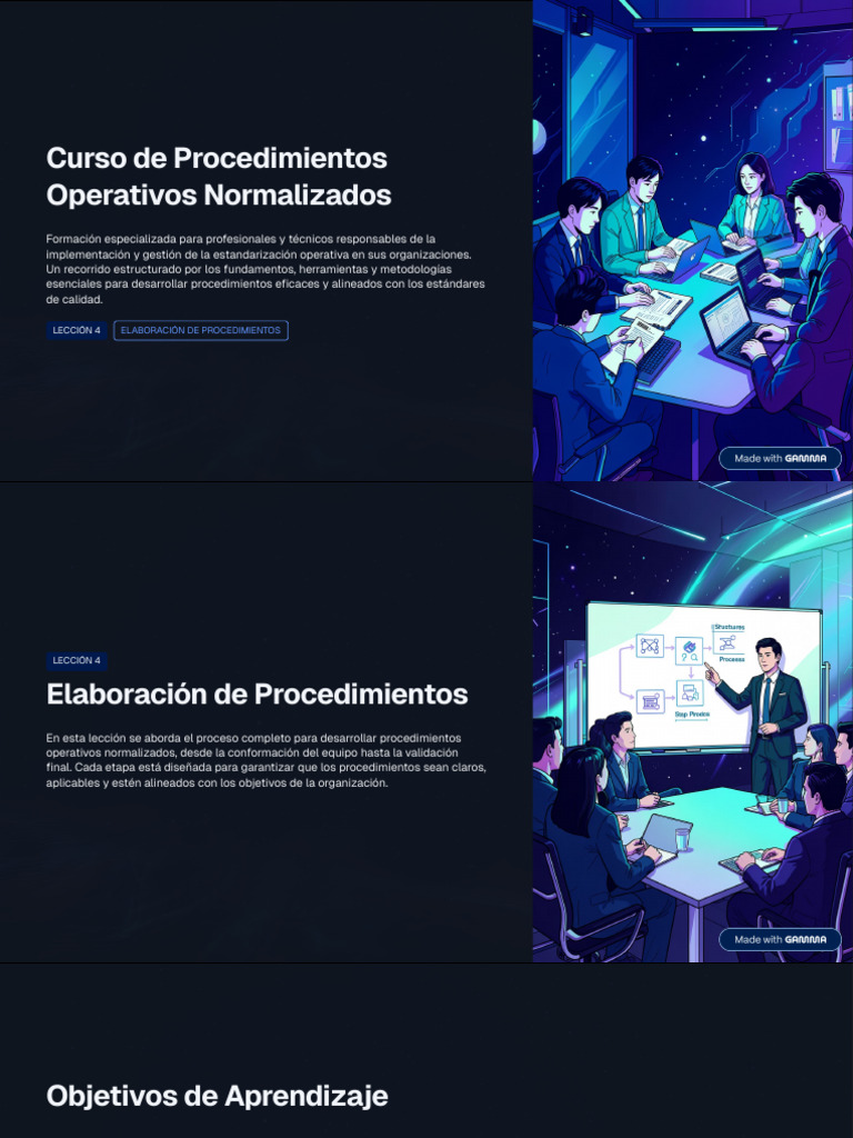 Curso-de-Procedimientos-Operativos-Normalizados | PDF | Gestión de