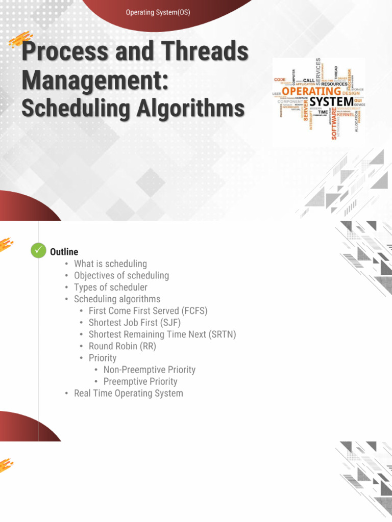 3. Process CPU Scheduling | PDF