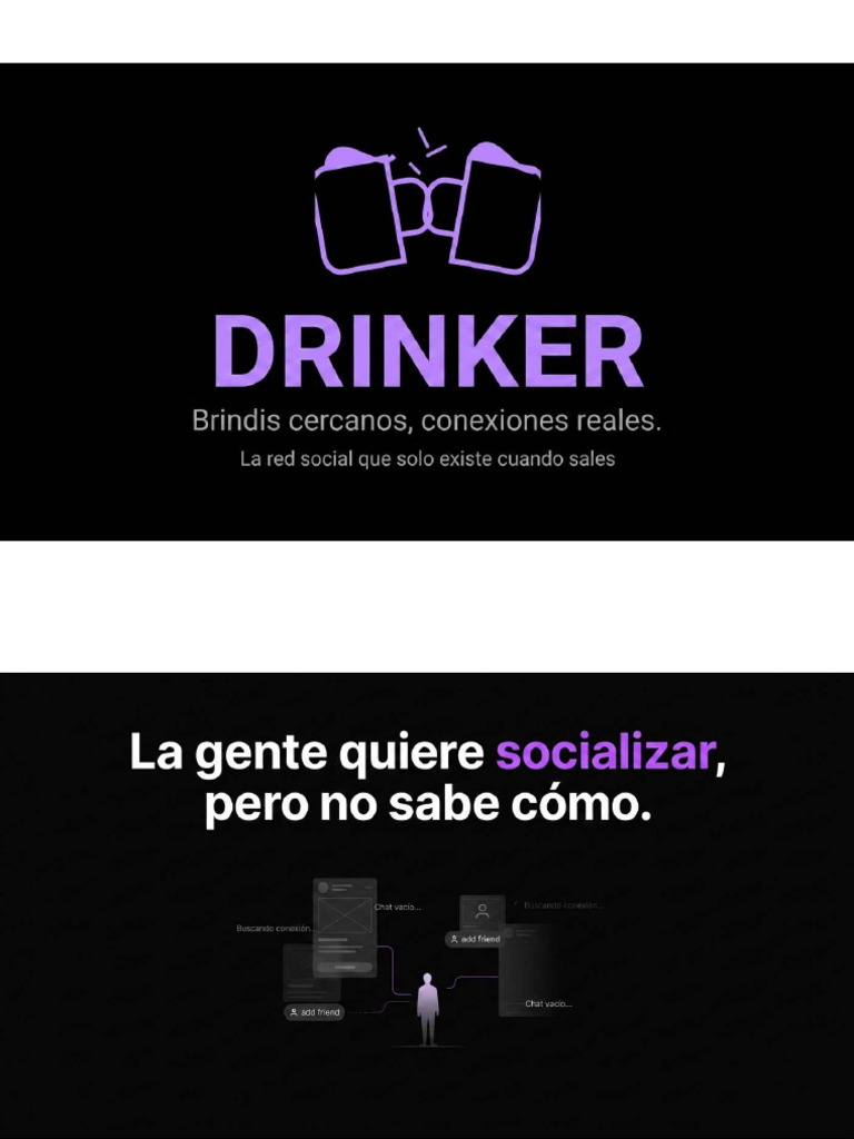Drinker, App de Eduardo Lohnhoff y Abner Rodas | PDF