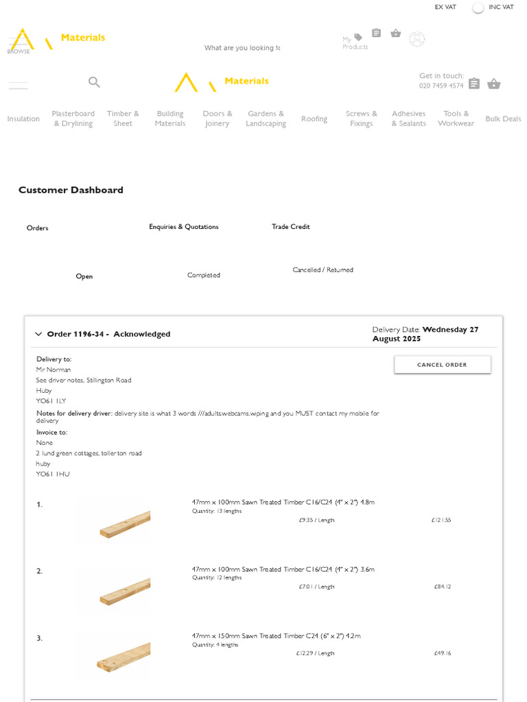 Materials Market.aug Timber | PDF