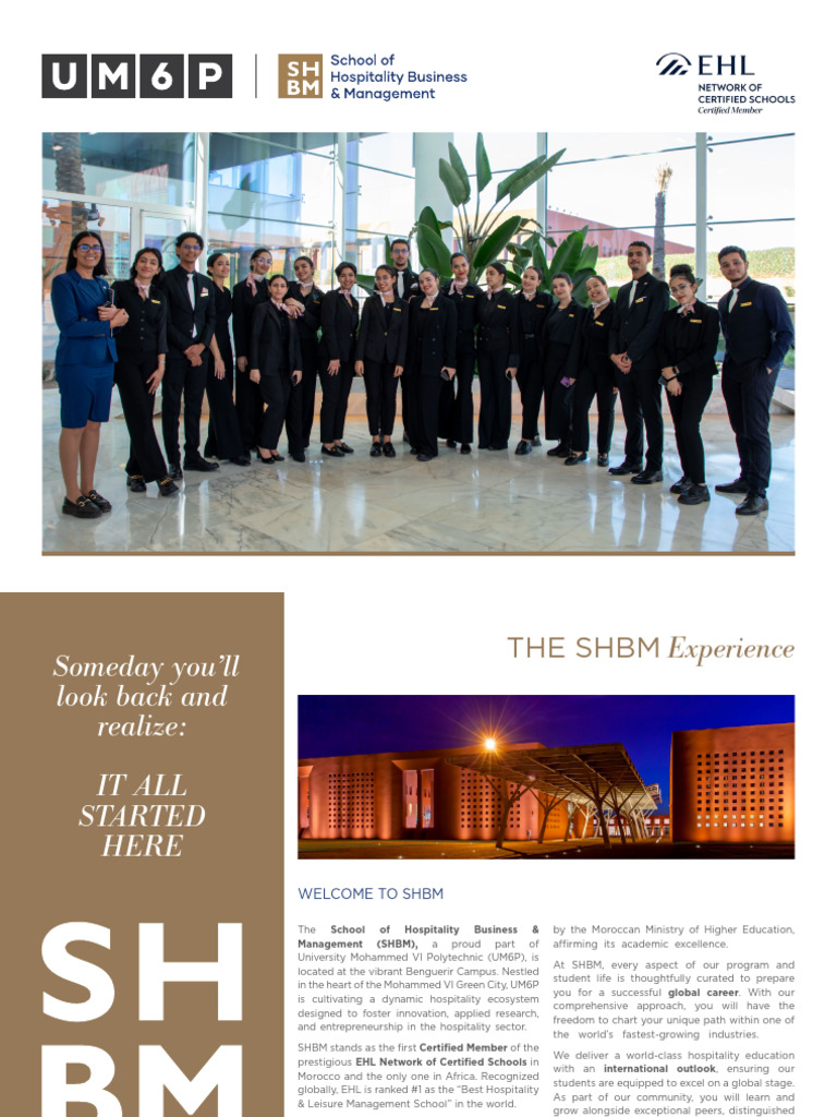 SHBM Bachelor 2026 Brochure 1 | PDF | Entrepreneurship
