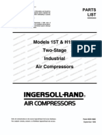 Compressor - Ingersoll-Rand Parts List (15T)