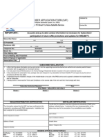 Dream Cable Subcription Form