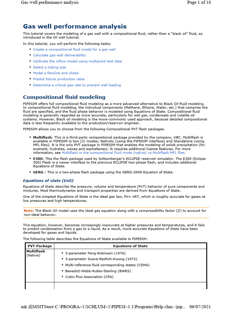 Gas well performance | PDF | Fluid Dynamics | Gases