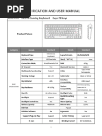Arteck HW192 Wireless Keyboard Manual | PDF | Computer Keyboard | Wireless
