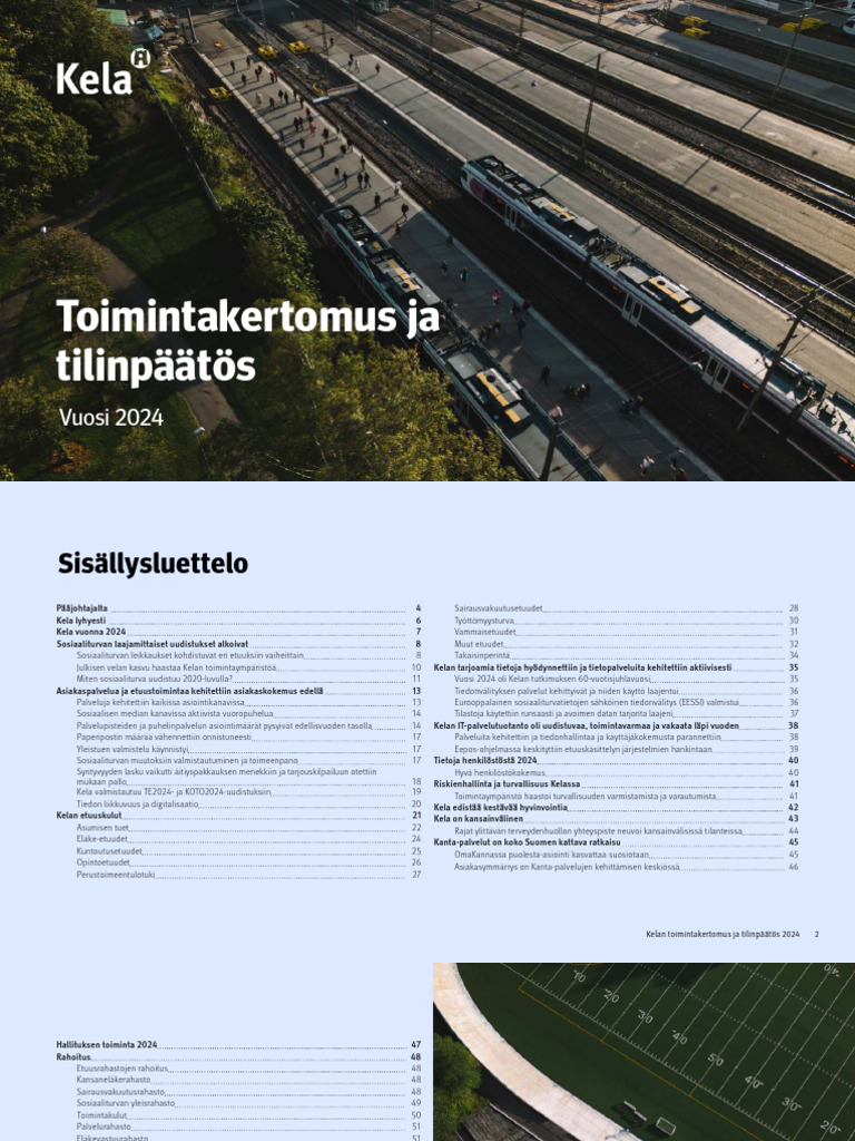 Kela Toimintakertomus 2024 | PDF