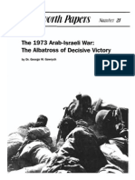 The1973 Arab-Israeli War