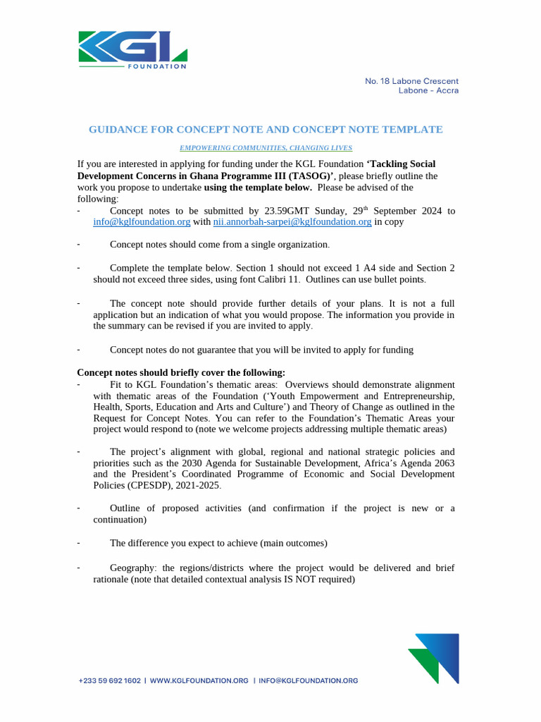 Concept-Note-Guidance-and-Template (1) | PDF
