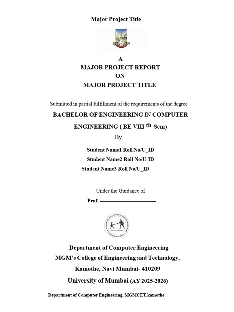 Sample Project Report Full BE VIII Black Book | PDF | Electronic Health ...