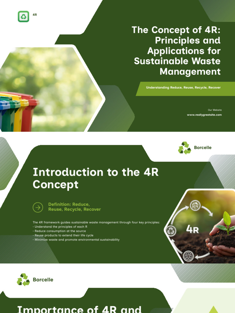 4R Principles for Sustainability 20260422 202605 0000 | PDF | Recycling ...
