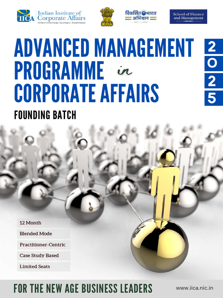 Advance Management Program IICA | PDF | Economies | Business