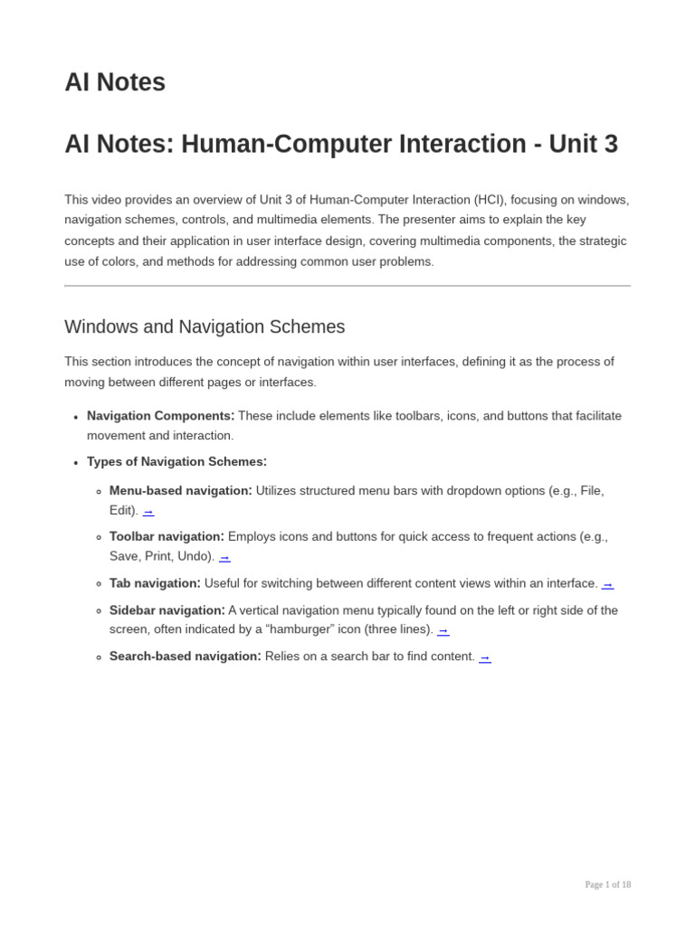 AI Notes-document (1) | PDF | Icon (Computing) | Graphical User Interfaces