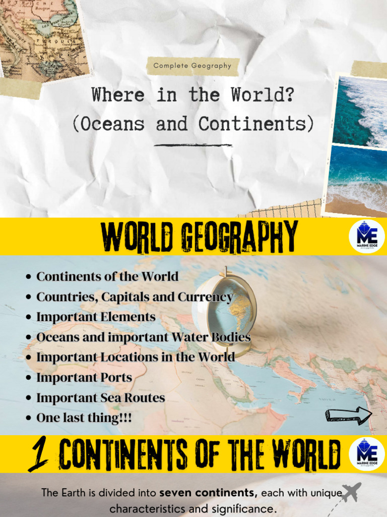 Complete Geography Compressed | PDF | Port | Continent
