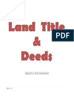 Land Title and Deeds Cases