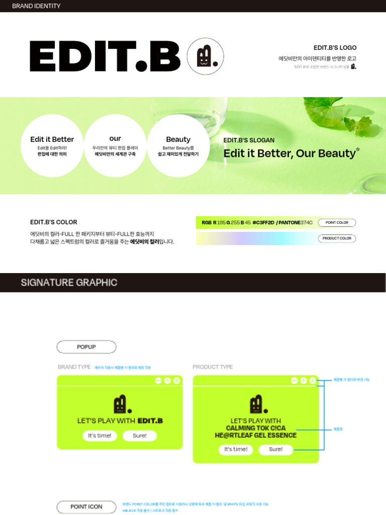 EditB Brand Guideline | PDF