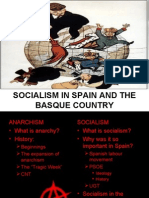Socialism in Spain and the Basque Country