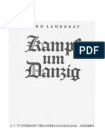 Landgraf, Hugo - Kampf Um Danzig - Mit Mikrophon Und Stahlhelm an Der Danziger Front (1940, 159 S., Scan, Fraktur)