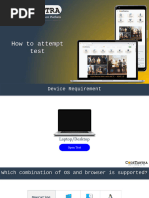 Codetantra Exam Setup Guide | PDF | Safari (Web Browser) | Mobile App