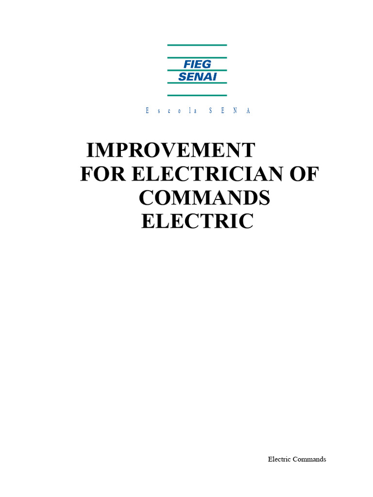 921745432 Electrical Commands Manual | PDF | Electric Motor | Voltage