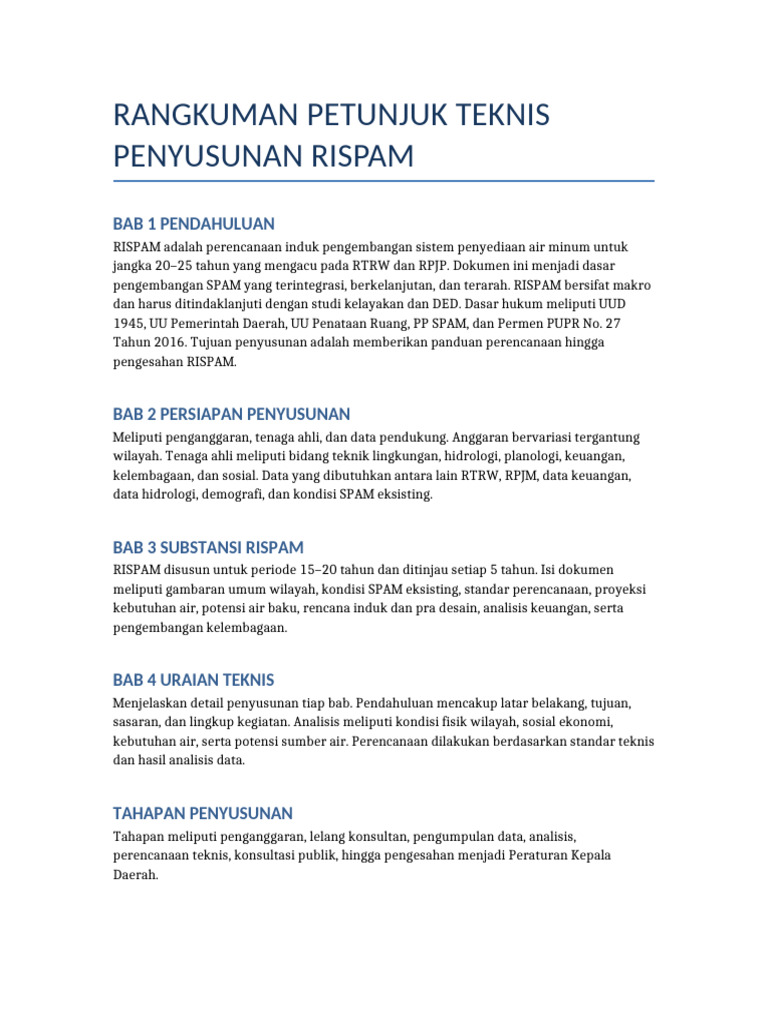 Rangkuman_RISPAM | PDF