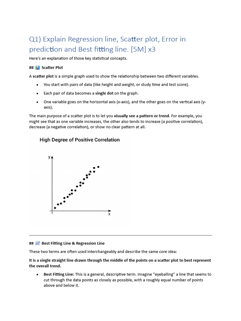 ML - Regression | PDF | Errors And Residuals | Receiver Operating ...