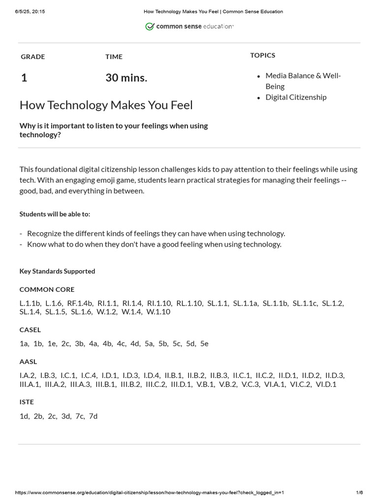 How Technology Makes You Feel | PDF | Feeling