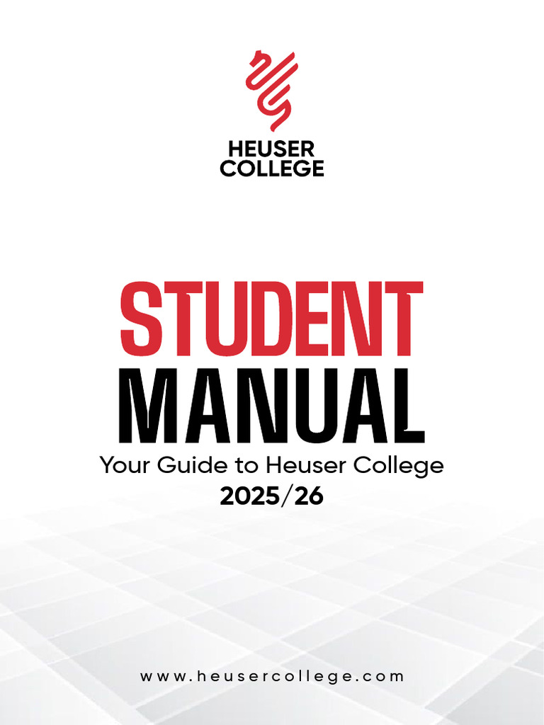 Heuser College Student Manual 2025-26 | PDF | Academic Dishonesty ...