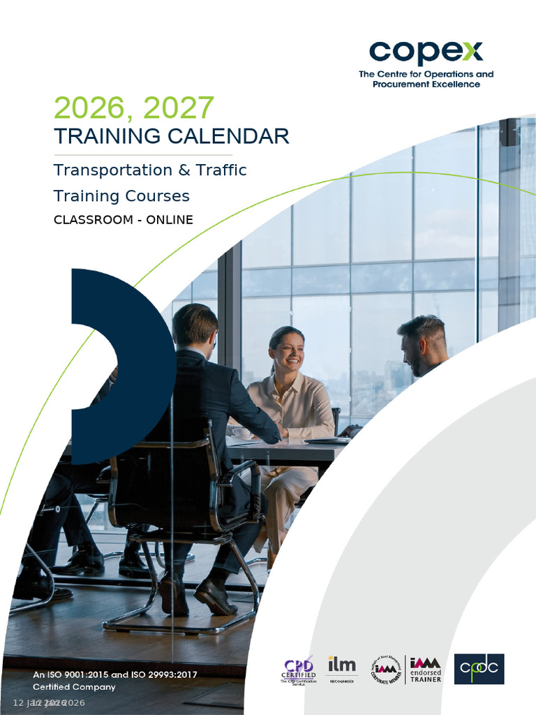 Copex Training Training Plan 42972 | PDF | Economies | Business